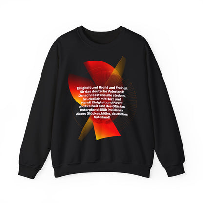 Unisex Heavy Blend™ Rundhals-Sweatshirt - Deutschlandlied 3. Strophe