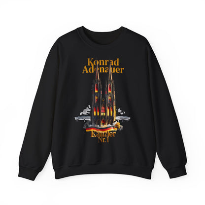 Unisex Heavy Blend™ Rundhals-Sweatshirt - Konrad Adenauer | Kanzler Nr. 1