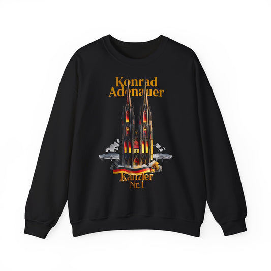 Unisex Heavy Blend™ Rundhals-Sweatshirt - Konrad Adenauer | Kanzler Nr. 1