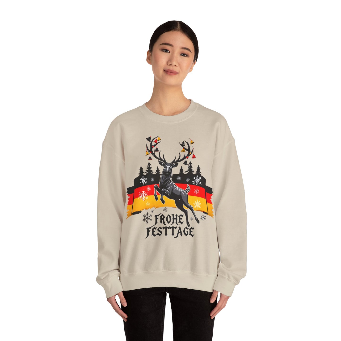 Unisex Heavy Blend™ Rundhals-Sweatshirt - Frohe Festtage