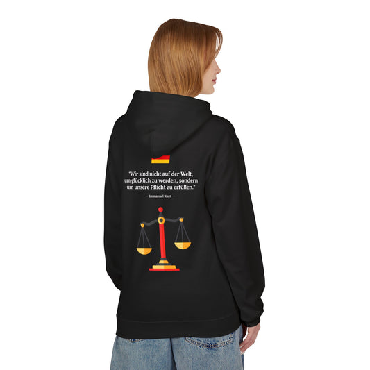 Hoodie Sweatshirt | Immanuel Kant - Pflicht