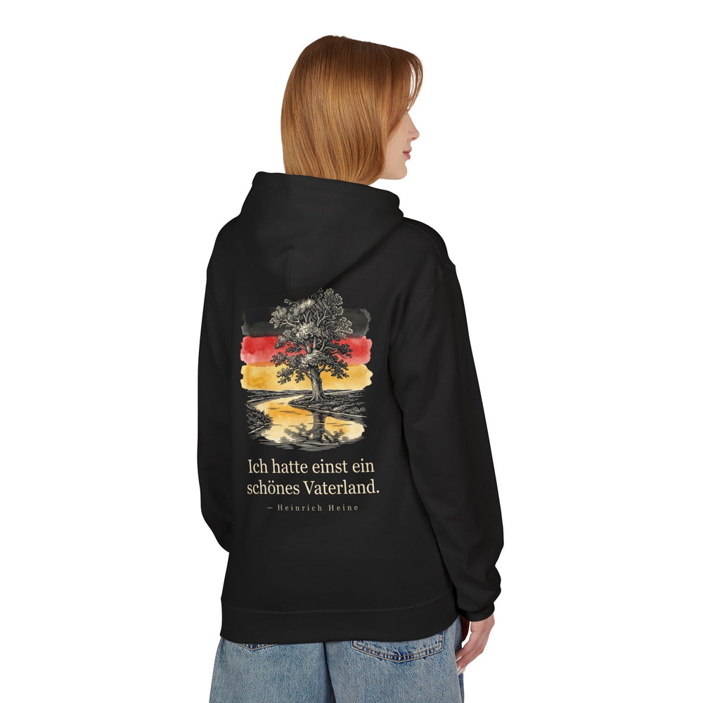 Hoodie Sweatshirt | Heinrich Heine - Ich hatte einst ein schönes Vaterland