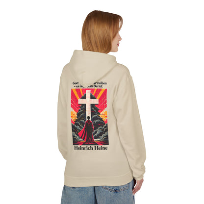 Hoodie Sweatshirt | Heinrich Heine - Gott wird mir verzeihen