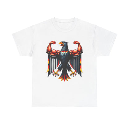Unisex-T-Shirt aus Baumwolle - Deutschland Adler