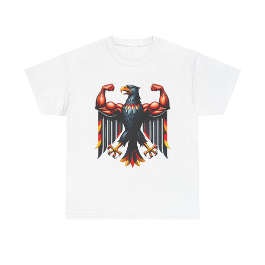 Unisex-T-Shirt aus Baumwolle - Deutschland Adler