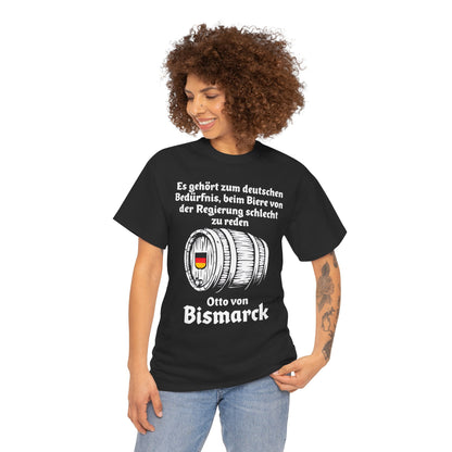 Unisex-T-Shirt aus Baumwolle - Otto von Bismarck | Regierung