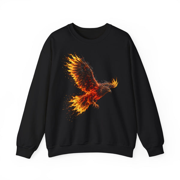 Unisex Heavy Blend™ Rundhals-Sweatshirt - Deutscher Adler | Feuer