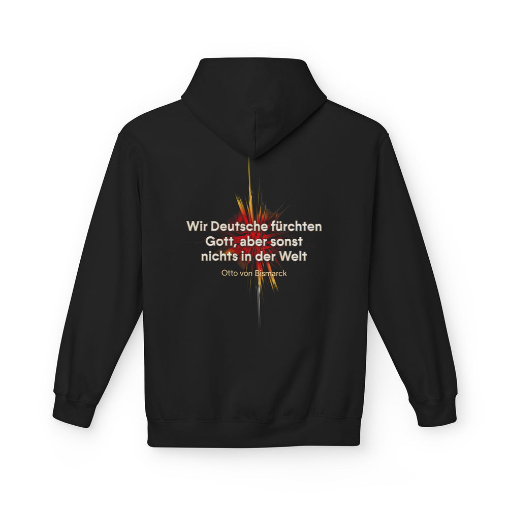 Hoodie Sweatshirt | Otto von Bismarck - Wir Deutsche fürchten Gott