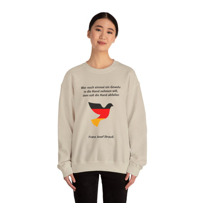 Unisex Heavy Blend™ Rundhals-Sweatshirt - Franz Josef Strauß | Gewehr