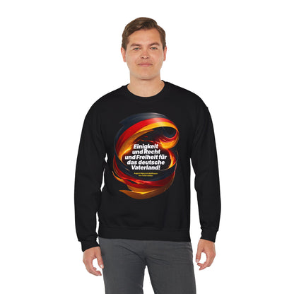 Unisex Heavy Blend™ Rundhals-Sweatshirt - Hoffmann von Fallersleben | Einigkeit, Recht, Freiheit