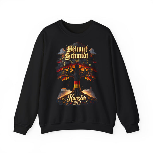 Unisex Heavy Blend™ Rundhals-Sweatshirt - Helmut Schmidt | Kanzler Nr. 1