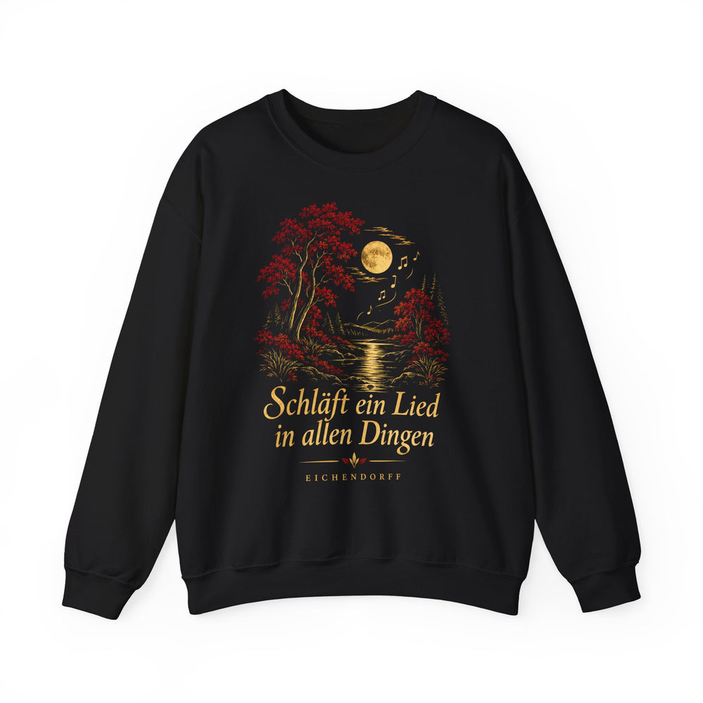 Unisex Heavy Blend™ Rundhals-Sweatshirt - Joseph Freiherr von Eichendorff | Schläft ein Lied in allen Dingen