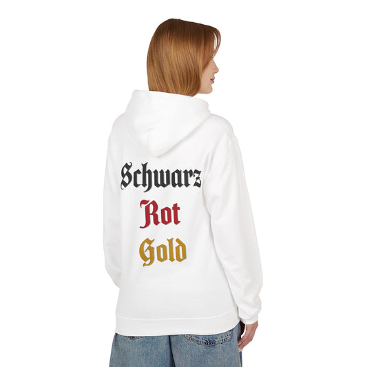Hoodie Sweatshirt | Schwarz, Rot, Gold