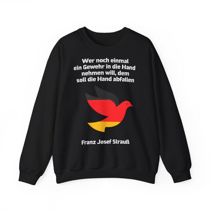 Unisex Heavy Blend™ Rundhals-Sweatshirt - Franz Josef Strauß | Gewehr