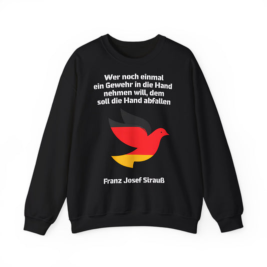 Unisex Heavy Blend™ Rundhals-Sweatshirt - Franz Josef Strauß | Gewehr