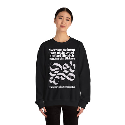 Unisex Heavy Blend™ Rundhals-Sweatshirt - Friedrich Nietzsche | Sklave