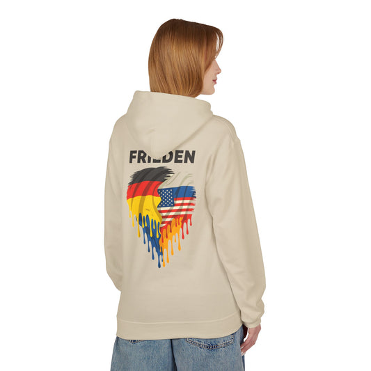 Hoodie Sweatshirt | Frieden - Herz