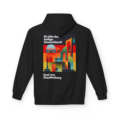 Hoodie Sweatshirt | Graf von Stauffenberg - Es lebe das heilige Deutschland!