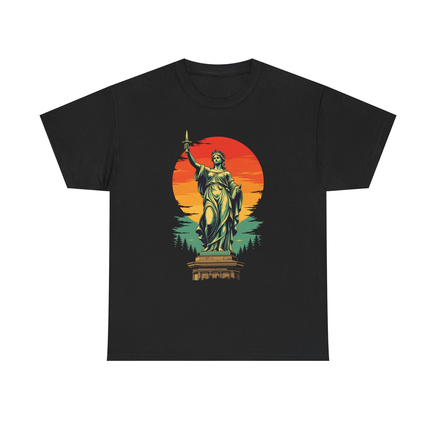 Unisex-T-Shirt aus Baumwolle - Germania