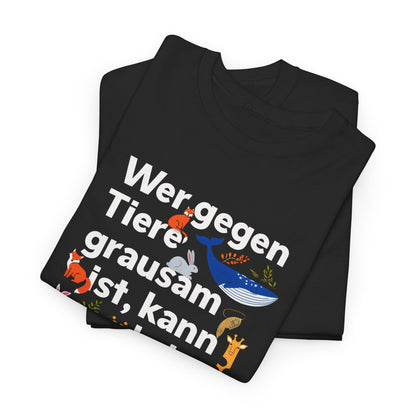 Unisex-T-Shirt aus Baumwolle - Arthur Schopenhauer | Kein guter Mensch