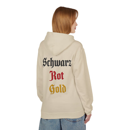 Hoodie Sweatshirt | Schwarz, Rot, Gold