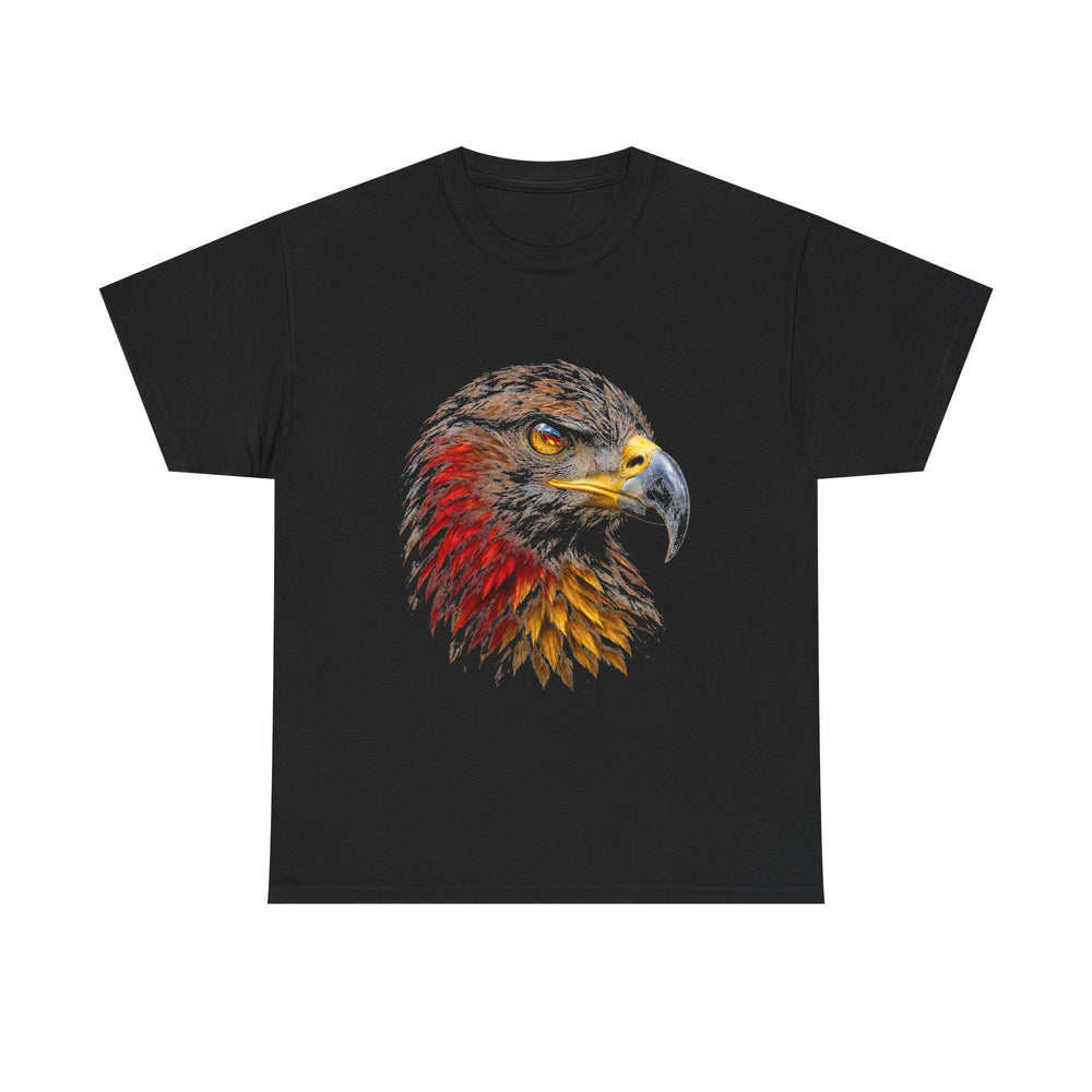Unisex-T-Shirt aus Baumwolle - Deutscher Adler | Adlerkopf