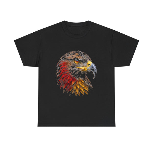 Unisex-T-Shirt aus Baumwolle - Deutscher Adler | Adlerkopf