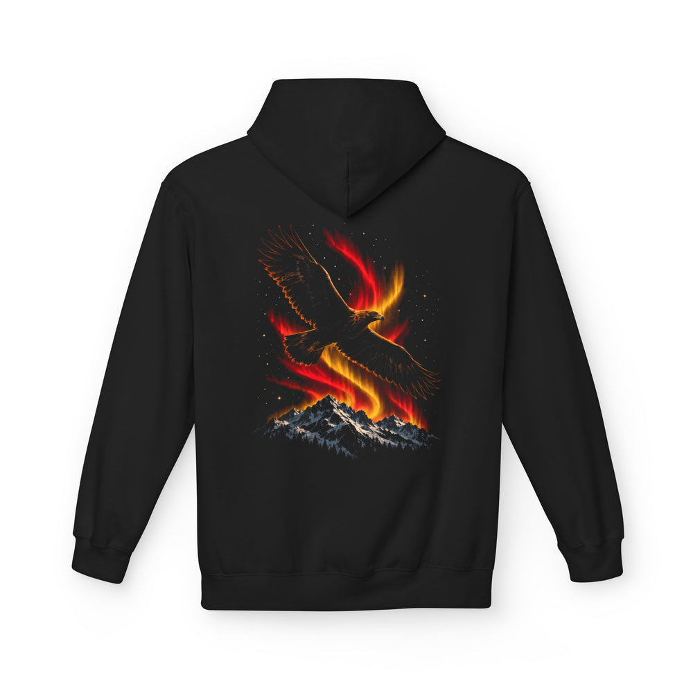 Hoodie Sweatshirt - Deutscher Adler | Polarlicht