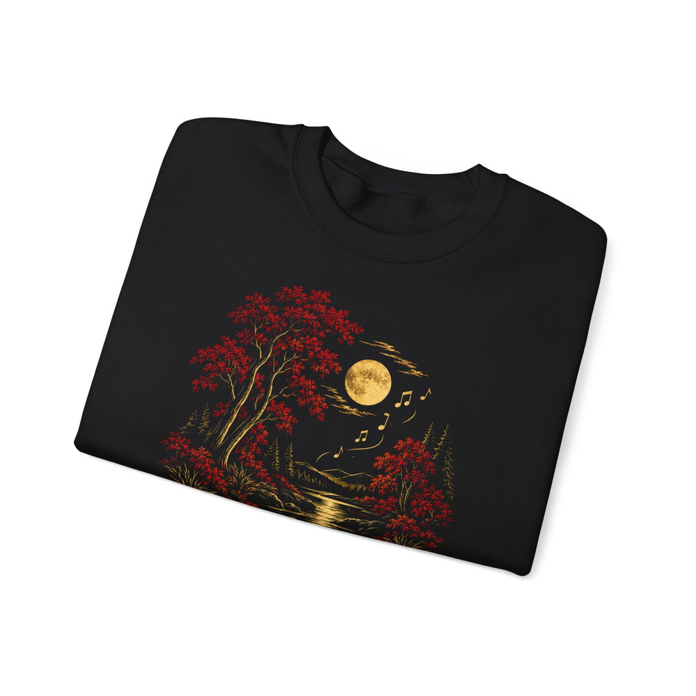 Unisex Heavy Blend™ Rundhals-Sweatshirt - Joseph Freiherr von Eichendorff | Schläft ein Lied in allen Dingen