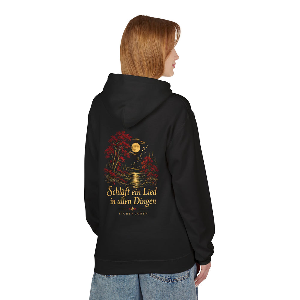 Hoodie Sweatshirt - Joseph Freiherr von Eichendorff | Schläft ein Lied in allen Dingen