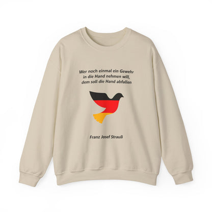 Unisex Heavy Blend™ Rundhals-Sweatshirt - Franz Josef Strauß | Gewehr