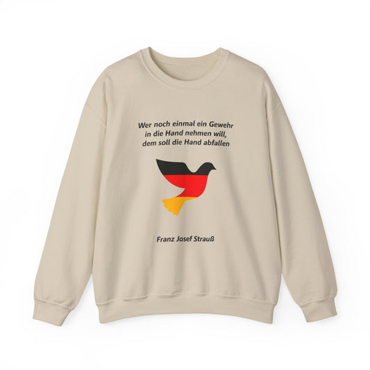 Unisex Heavy Blend™ Rundhals-Sweatshirt - Franz Josef Strauß | Gewehr