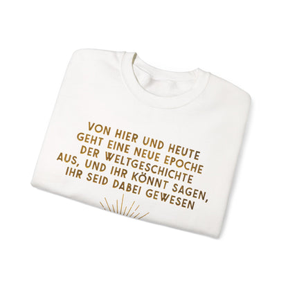 Unisex Heavy Blend™ Rundhals-Sweatshirt - Johann Wolfgang von Goethe | Weltgeschichte