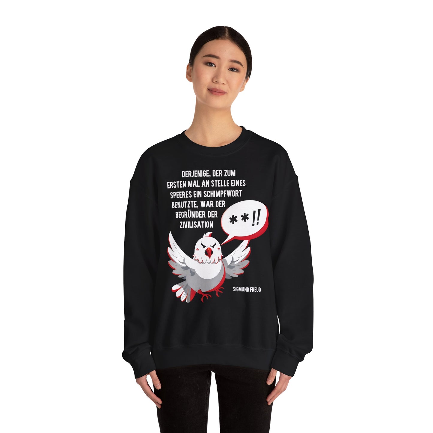 Unisex Heavy Blend™ Rundhals-Sweatshirt - Siegmund Freund | Begründer der Zivilisation