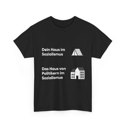 Unisex-T-Shirt aus Baumwolle - Sozialismus Meme