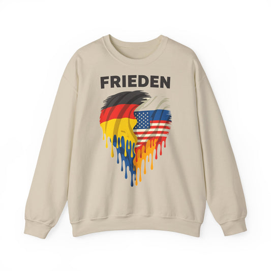 Unisex Heavy Blend™ Rundhals-Sweatshirt - Frieden | Herz