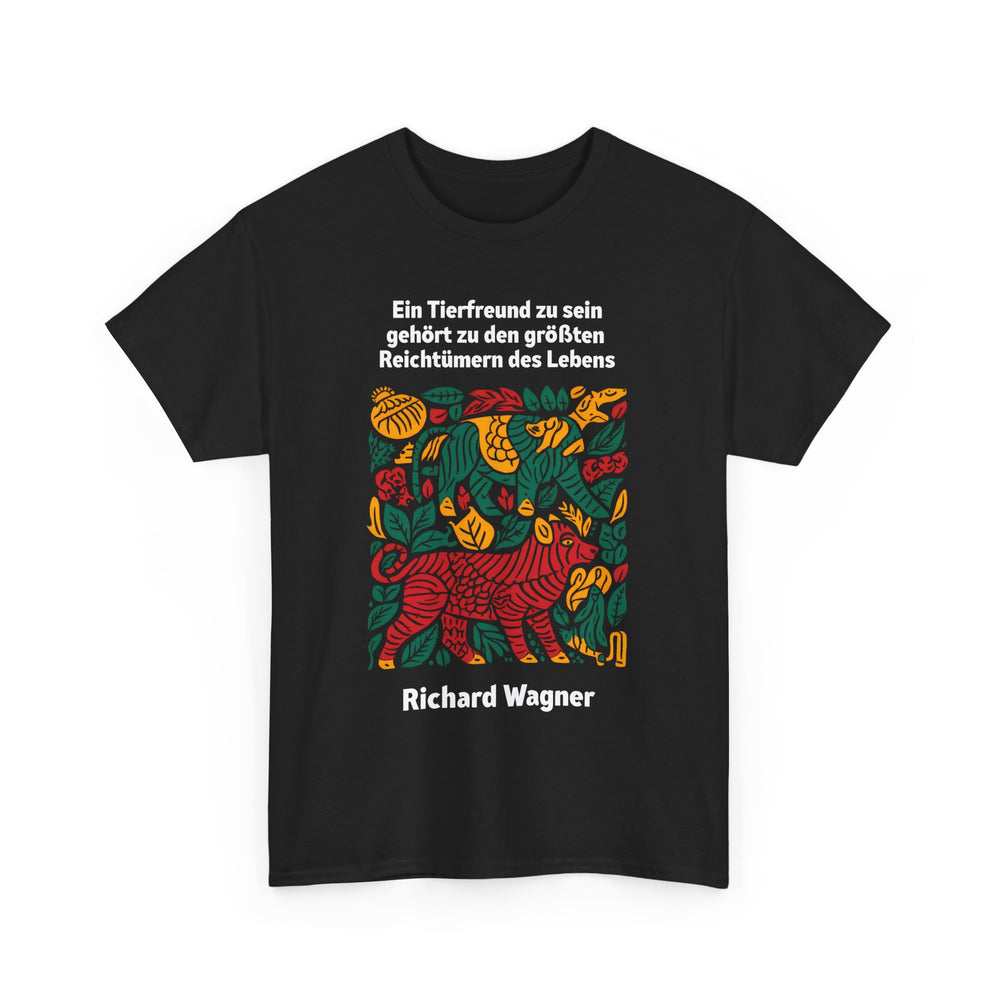 Unisex-T-Shirt aus Baumwolle - Richard Wagner | Tierfreund