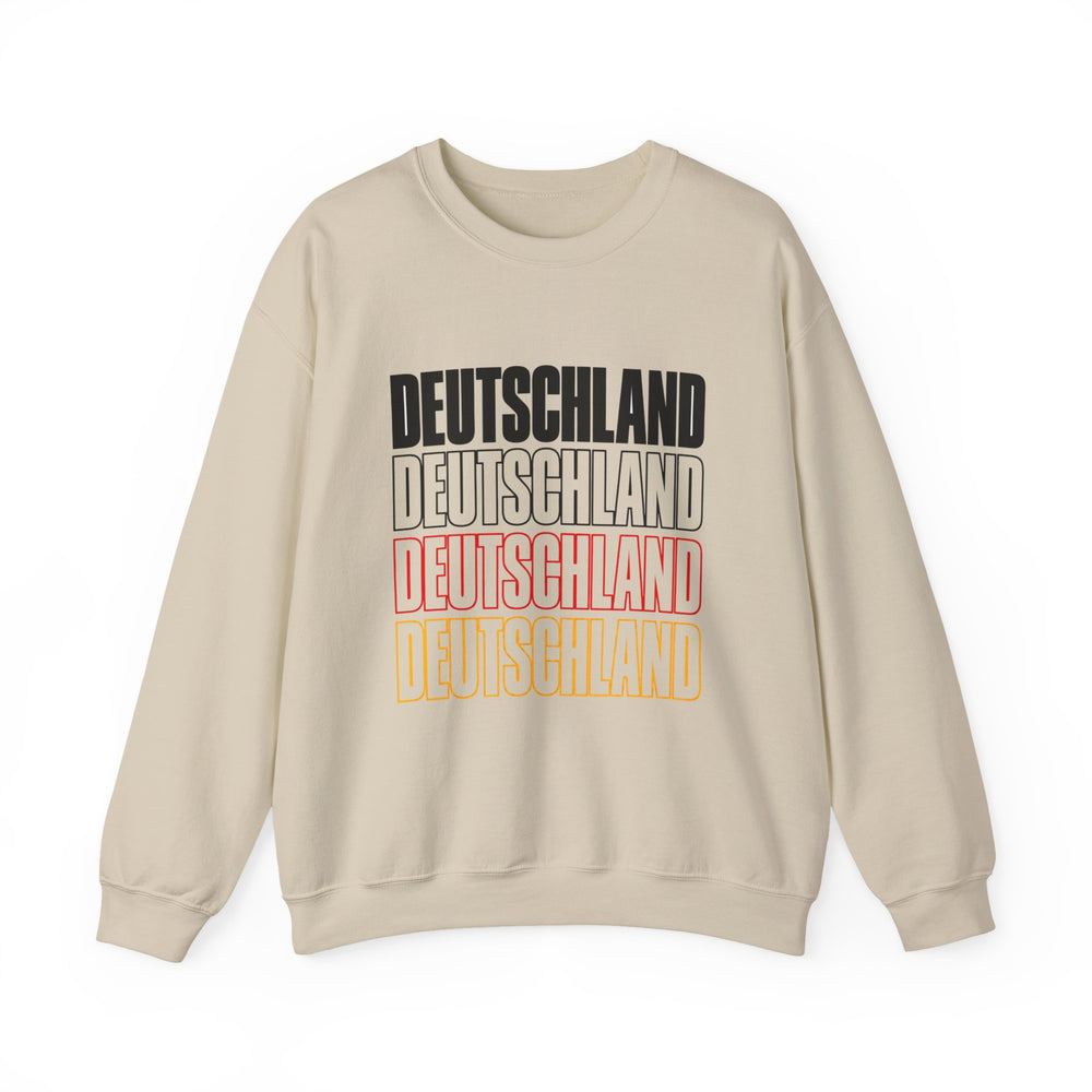 Unisex Heavy Blend™ Rundhals-Sweatshirt - Deutschland | Schwarz-Rot-Gold