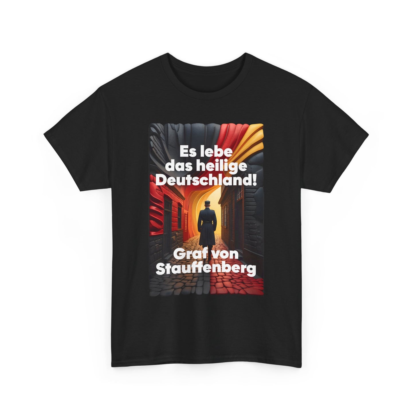Unisex-T-Shirt aus Baumwolle - Graf von Stauffenberg | Deutschland