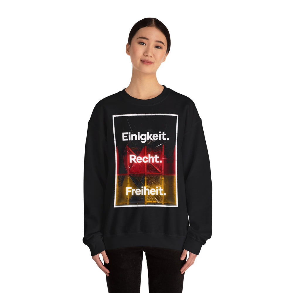 Unisex Heavy Blend™ Rundhals-Sweatshirt - Einigkeit. Recht. Freiheit.