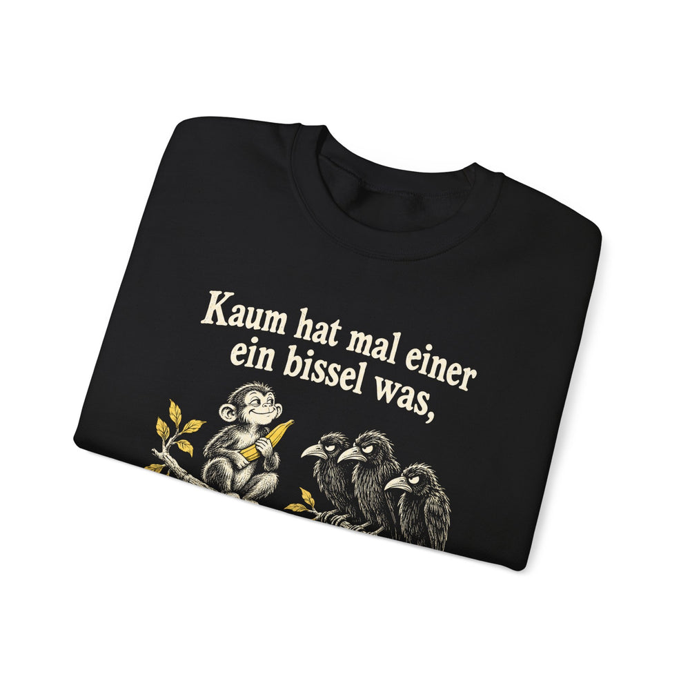 Unisex Heavy Blend™ Rundhals-Sweatshirt - Wilhelm Busch | Kaum hat mal einer ein bissel was, gleich gibt es welche, die ärgert das