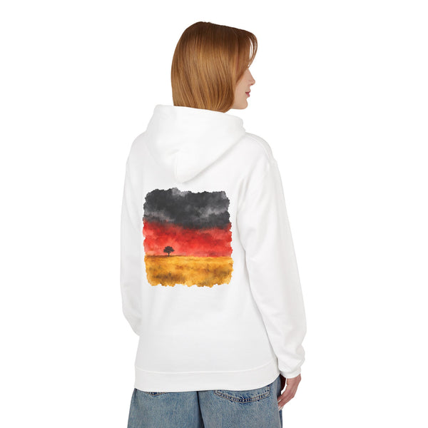 Hoodie Sweatshirt - Deutschlandflagge | Acrylstil
