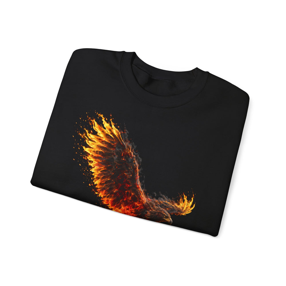Unisex Heavy Blend™ Rundhals-Sweatshirt - Deutscher Adler | Feuer