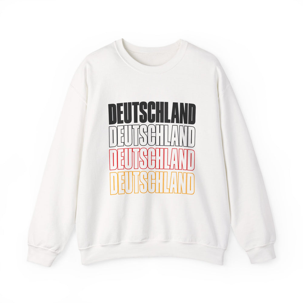 Unisex Heavy Blend™ Rundhals-Sweatshirt - Deutschland | Schwarz-Rot-Gold
