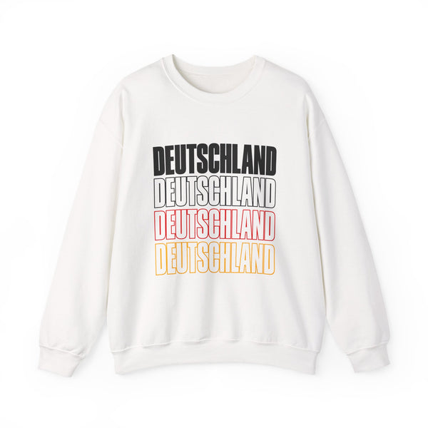Unisex Heavy Blend™ Rundhals-Sweatshirt - Deutschland | Schwarz-Rot-Gold