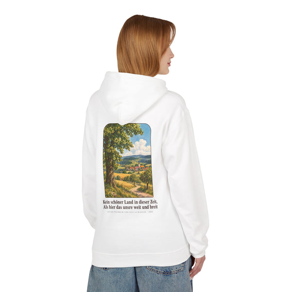 Hoodie Sweatshirt - Anton Wilhelm von Zuccalmaglio | Kein schöner Land in dieser Zeit – Landschaft