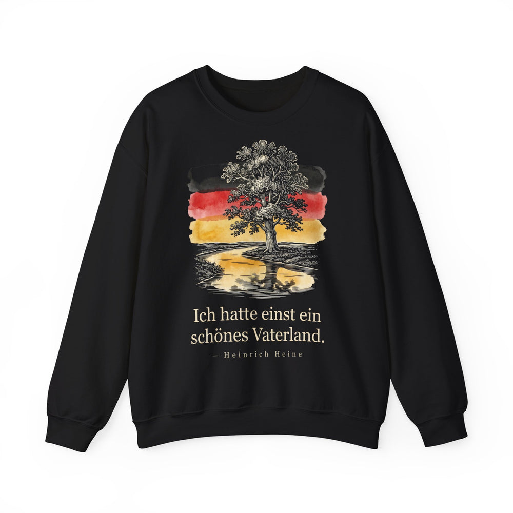 Unisex Heavy Blend™ Rundhals-Sweatshirt - Heinrich Heine | Ich hatte einst ein schönes Vaterland