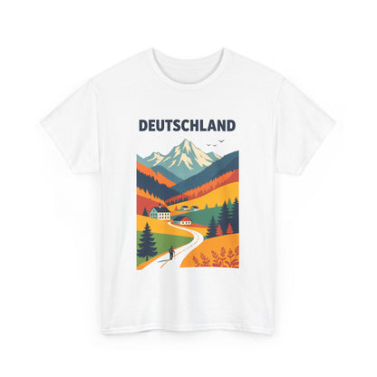 Unisex-T-Shirt aus Baumwolle - Deutschland | Landschaft