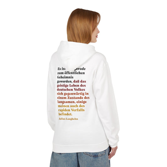 Hoodie Sweatshirt | Julius Langbehn - Zustand des Volkes