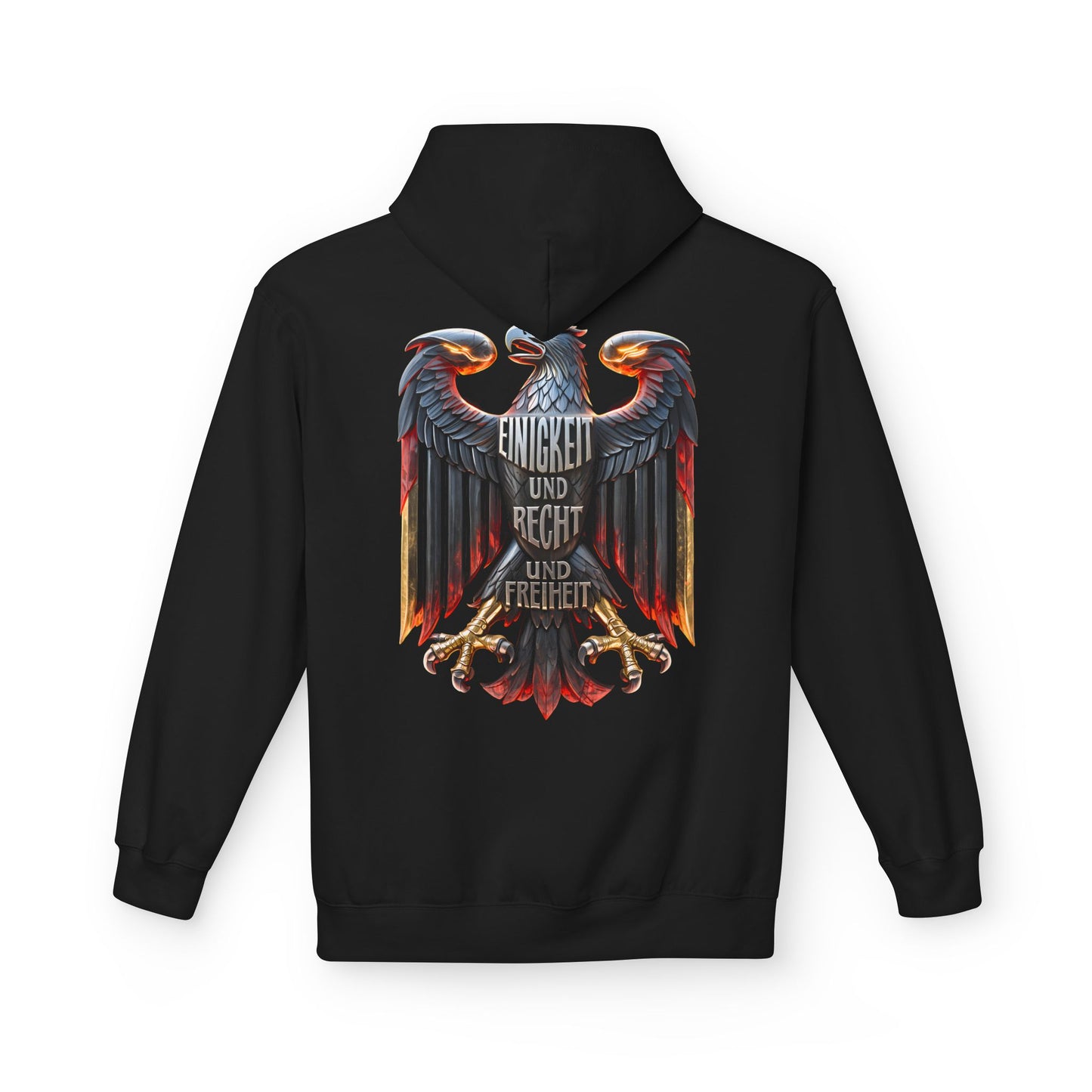 Hoodie Sweatshirt | Einigkeit und Recht und Freiheit - Adler